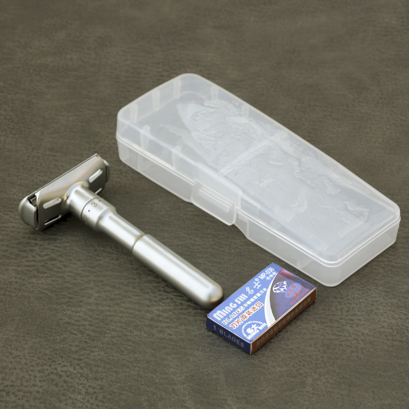 Razors Blades Safety Razor Straight razor For Men Adjustable Close Shaving Classic Double Edge Razor Blades knife replacement shaving set 230725