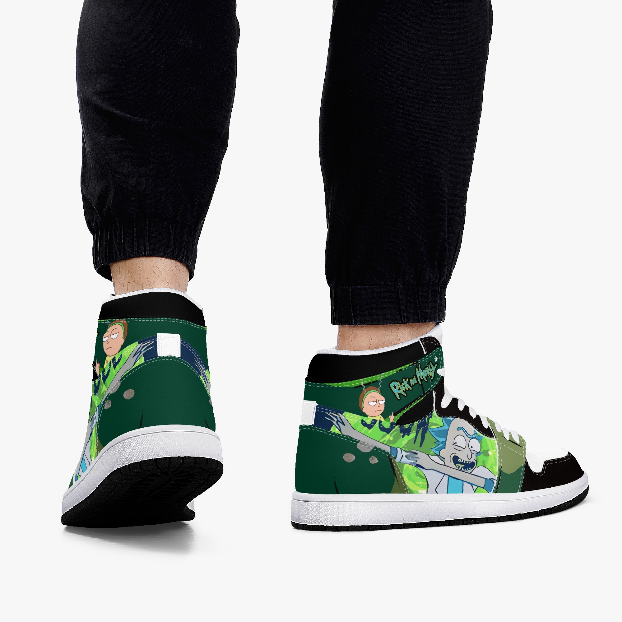 diy basketball shoes mens womens black green crazy doctor trainers outdoor sports 36-48