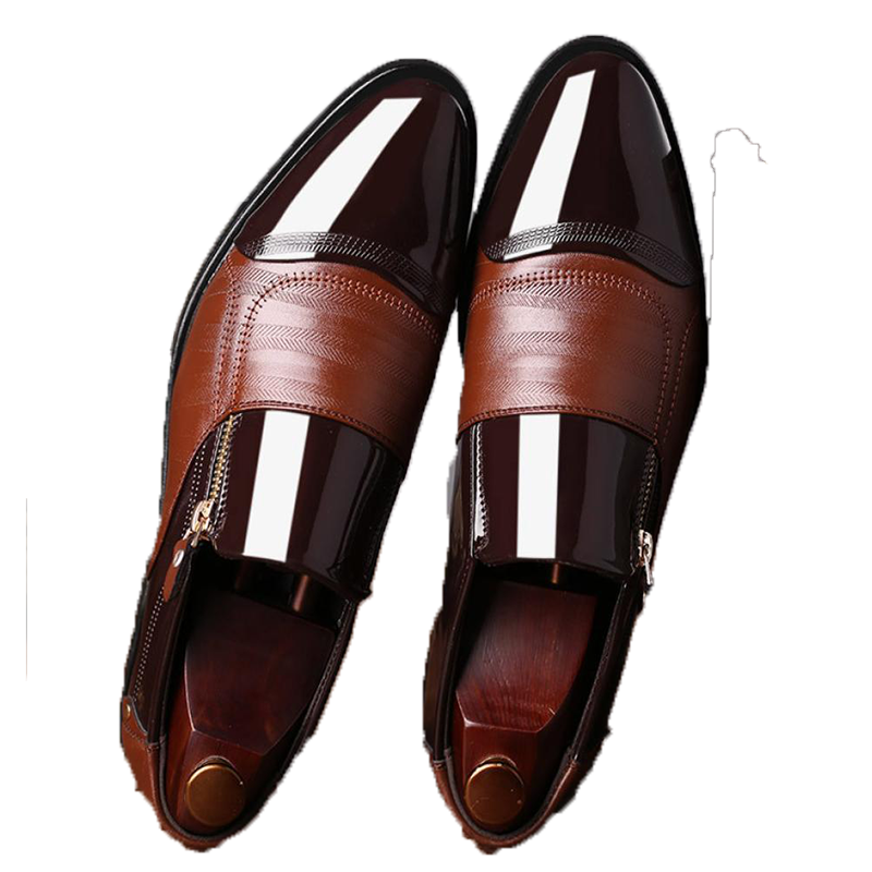 Fashion Business Dress Men Shoes New Classic Leather Men039S Suits Shoes Fashion Slip On Dress Shoes Men Oxfords