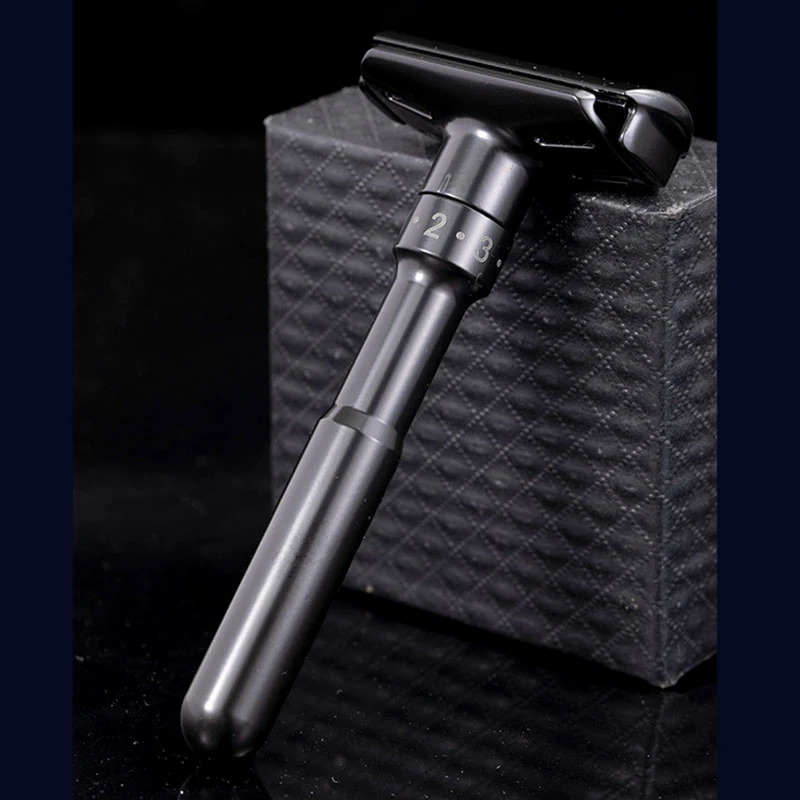 Razors Blades Adjustable Safety Razor Mens Folding Shaving Razor Double Edge Blades Shaver Professional Barber Shaving Hair Tool 230725