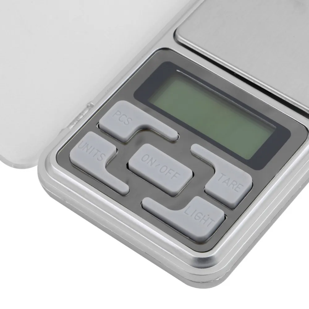 wholesale Weighing Scales 100g 200g 300g 500g 1000g 0.1g 0.01g Mini Digital Scale Portable LCD Electronic Jewelry Weight Weighting Tool Diamond Pocket