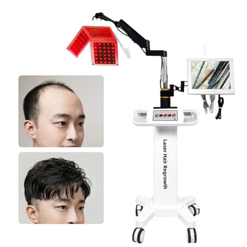 High Frequency Scalp Care Massage Hair Regrowth Analyzer Machine Multi-Function Hair Growth Scalp Treatment Analyzer Beauty Equipment