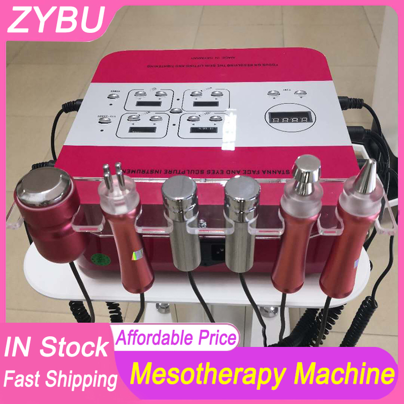 Portable Anti-wrinkle Eyes Care Beauty Machine Multifunction 6 In 1 Bio Wave Eye Rf Instrument Eye Micro Massager no needle mesotherapy Skin Rejuvenat
