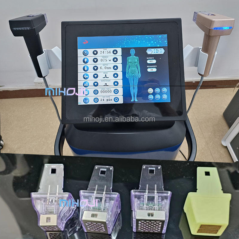 Face lift machine 7mm deep rf microneedling machine