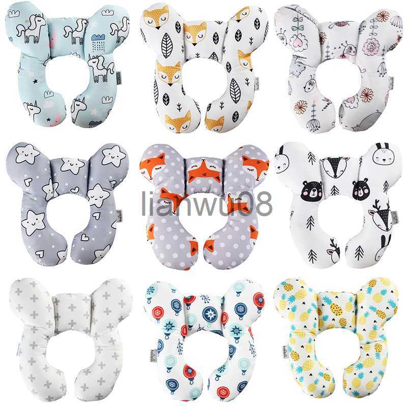 Pillows 03 YearsBaby Pillow Protective Travel Car Seat Head Neck Support Pillows Newborn Children U Shape Headrest Toddler Cushion x0726