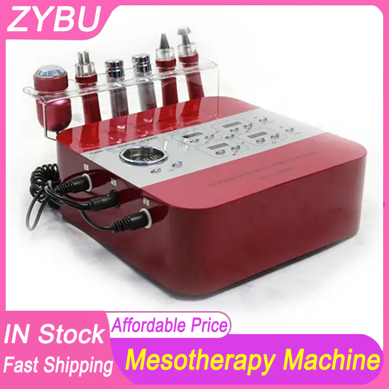 4 in 1 Ultrasonic Wrinkle Removal EMS Massage Micro Current Eye dark circle Treatment Electroporation Galvanic Scrubber Meso Therapy No Needle Beauty 