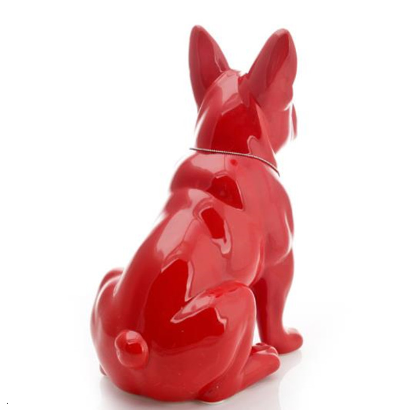 Other Event Party Supplies French Bulldog Figurine Statue Home Decoration Accessories Craft Resin Animal Living Room Sculpture Holiday Gifts 230727