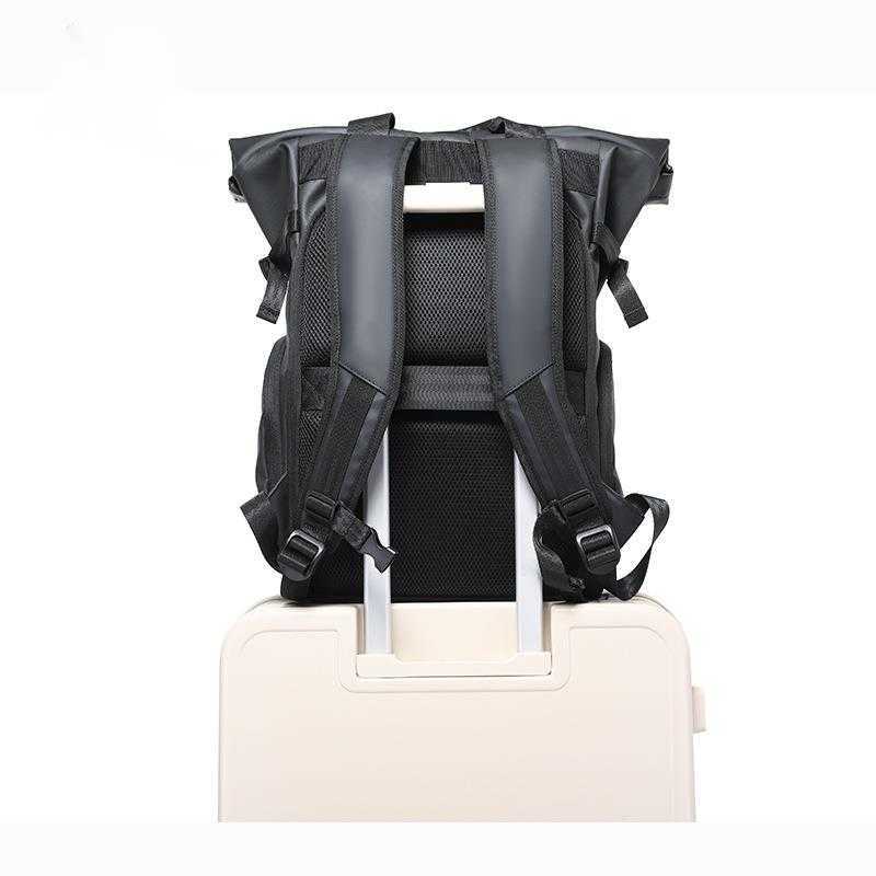 Men's Backpack Fashion Light Business Computer Backpack Large Capacity Waterproof Travel Bag Backpack 230715