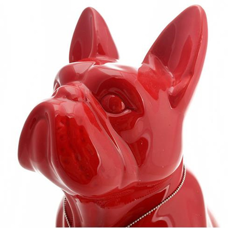 Other Event Party Supplies French Bulldog Figurine Statue Home Decoration Accessories Craft Resin Animal Living Room Sculpture Holiday Gifts 230727