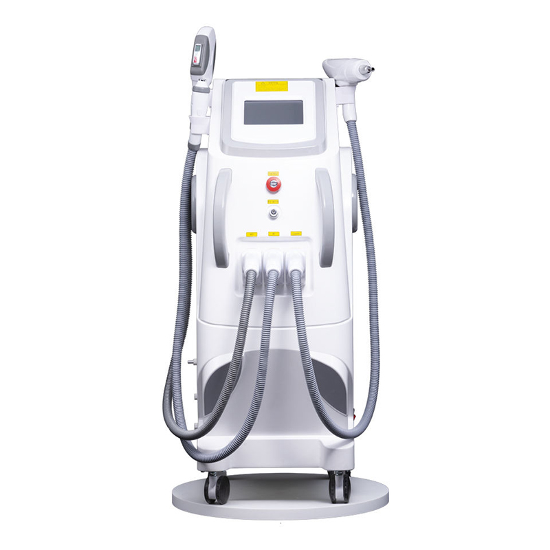 professional laser portable opt price 3 in 1 opt e-light hair removal machine q switch nd yag laser tattoo removal machine