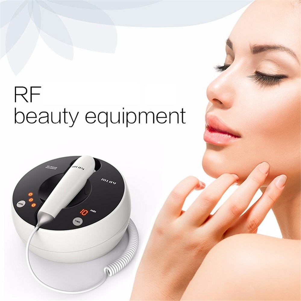 Bipolar Home Use Radio Frequency Machine, RF Facial Beauty Device for Care, Lifting, Wrinkle and Fine Line Removal, Effective Sagging Skin Tightening