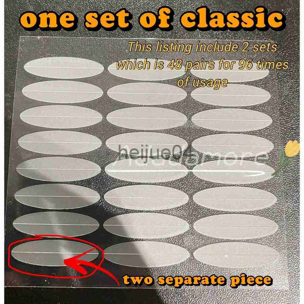 Eyelid Tools 96pcs Invisible Eyelid Sticker Eye Lift Strips Double Eyelid Tape Adhesive Stickers Eye Tape Tools Lash Tape Makeup x0726