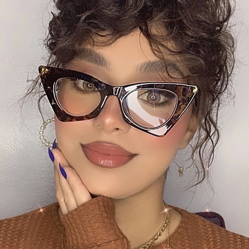 Cat Eye Glasses Frame Fashion American & Europen Retro Sunglasses Anti Blue Light Women Vintage Designer Clear Eyeglasses Frames SG620