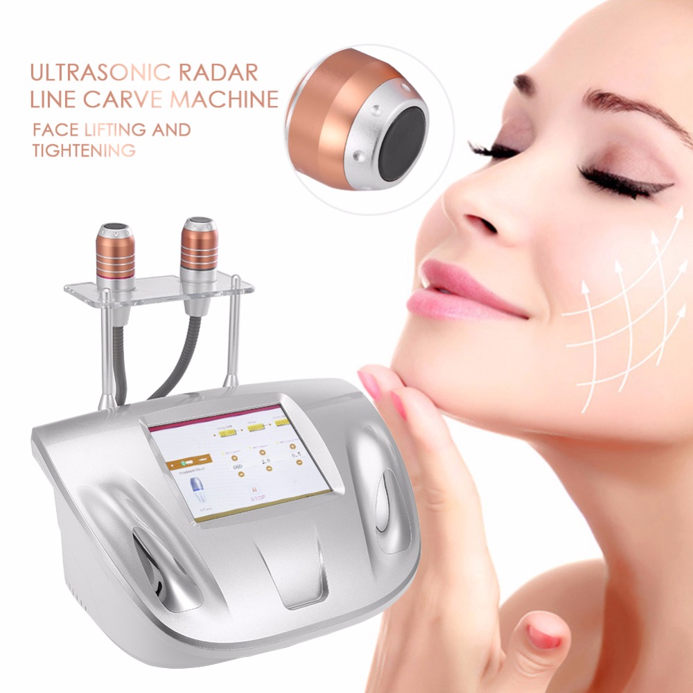 V Max Ultrasonic Facial Lifting Machine for Body Shaping, Wrinkle Removal, Skin Tightening, and Rejuvenation, Effective Anti-Wrinkle Device for Profes