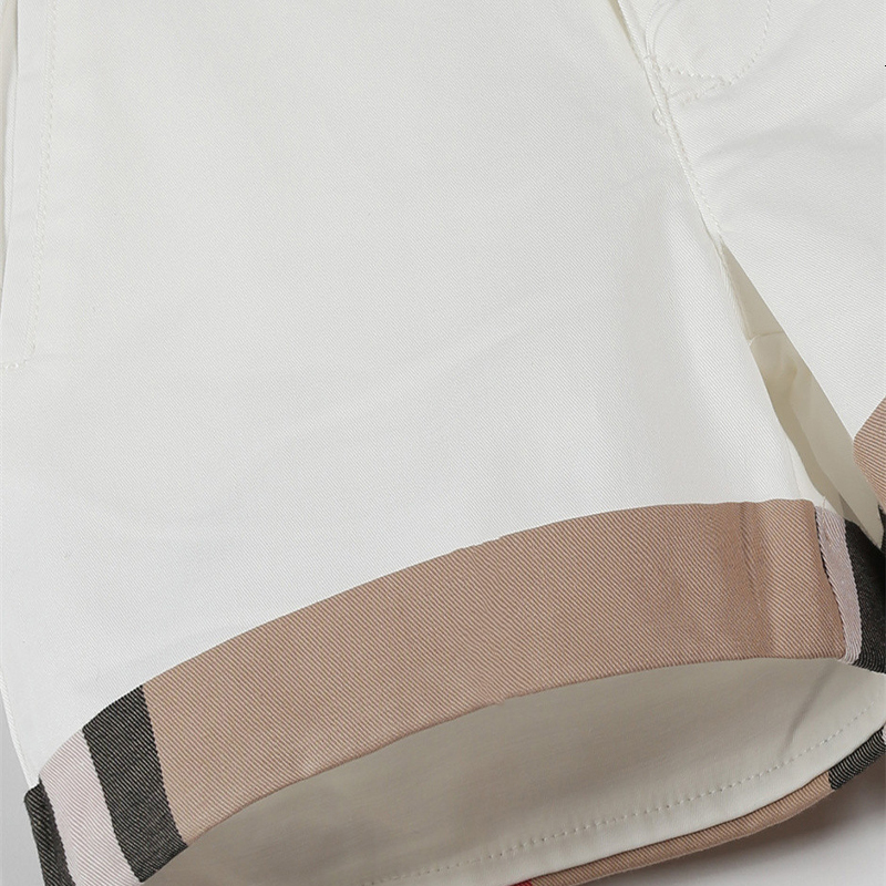 Shorts Lassic Fashion Korean Style Boys Shorts Cotton Summer Shorts for Baby Boys Thin White Black Toddler Shorts Pants Casual Clothes 230726