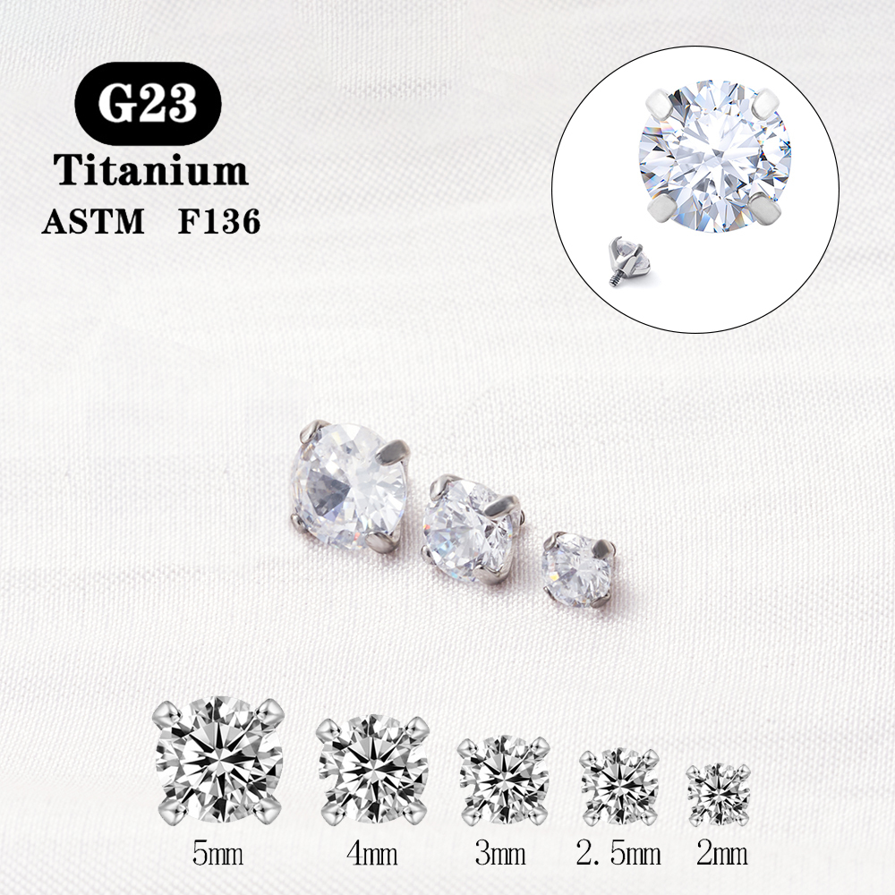 Dental Grills 50PCS G23 Piercing Nose Ring Earrings Lip Eyebrow Studs Accessories Sexy for Women Body Jewelry 230727