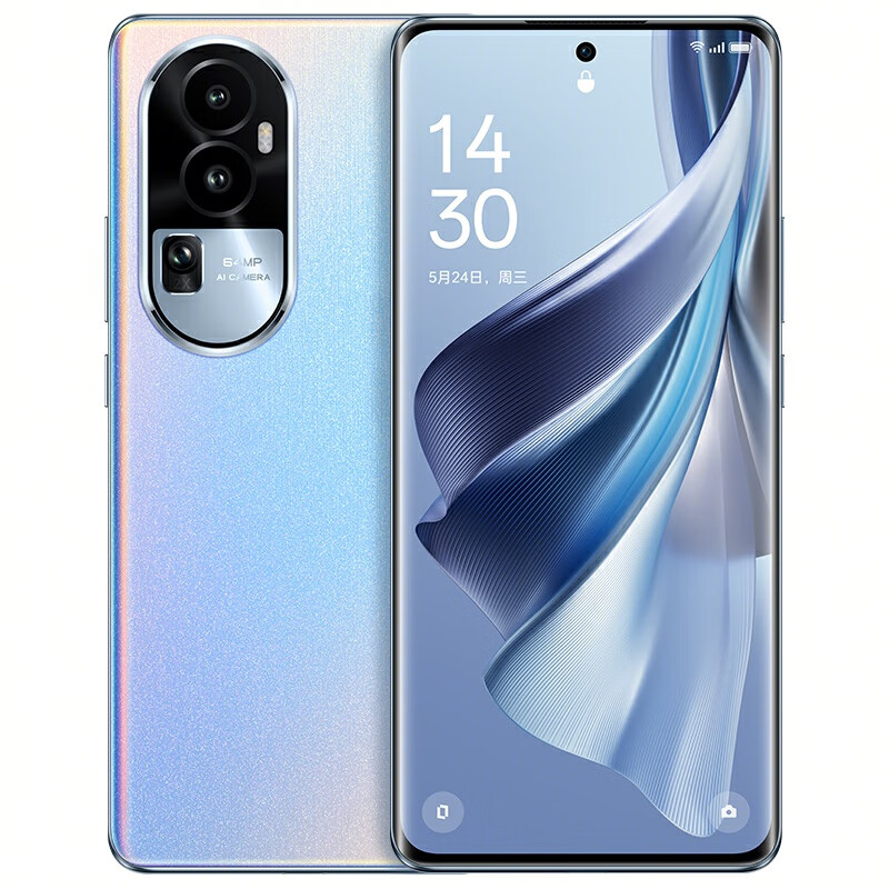 Original Oppo Reno 10 5G Mobile Phone Smart 8GB 12GB RAM 256GB 512GB ROM Snapdragon 778G 64.0MP NFC Android 6.7" 120Hz AMOLED Curved Screen Finge