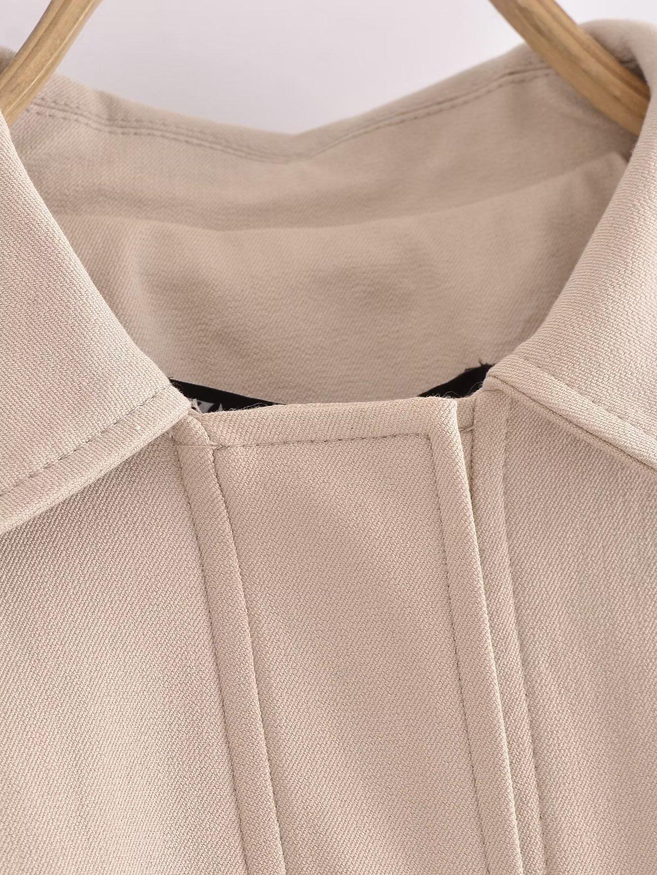 Women's Jackets TRAF Women Bomber Jacket With Pockets 2023 Chic Ladies Outerwears ONeck Vintage Long Sleeve Female Fashion Casual Coat 230726