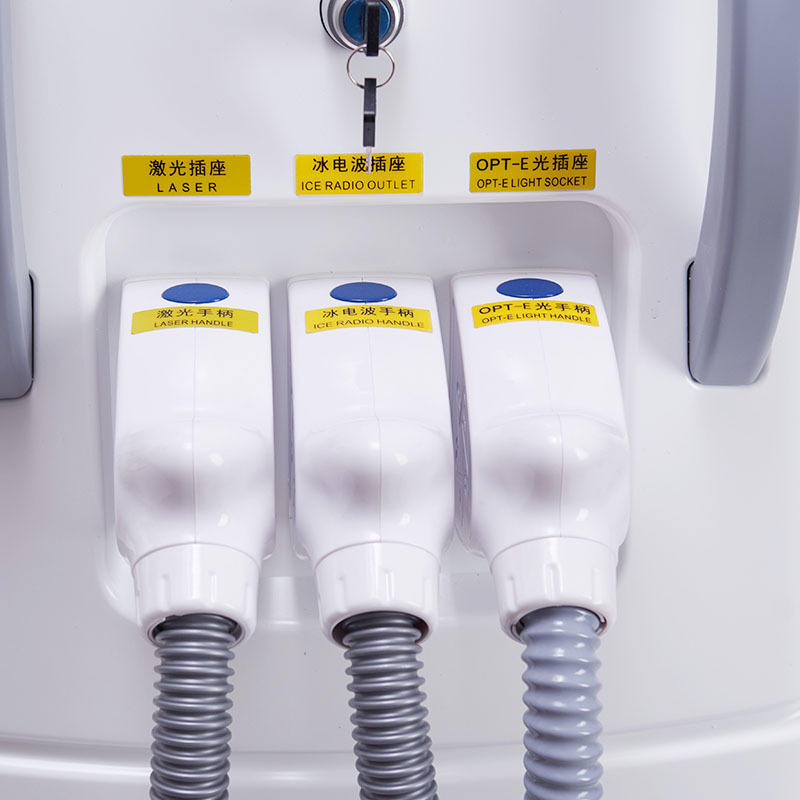 professional laser portable opt price 3 in 1 opt e-light hair removal machine q switch nd yag laser tattoo removal machine