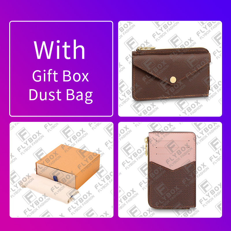 Wallet Coin RECTO VERSO M69431 N60406 Pouch M81303 N60405 Key Purse Credit Card Holder Women Fashion Luxury Designer Business High TOP 5A Purse M69420 M69421 135