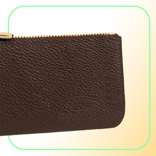 new classic France Designer Checkbook woman Wallet Credit Card Po Holder Wallet Brown Mono Gram White Checkered Canvas Leather