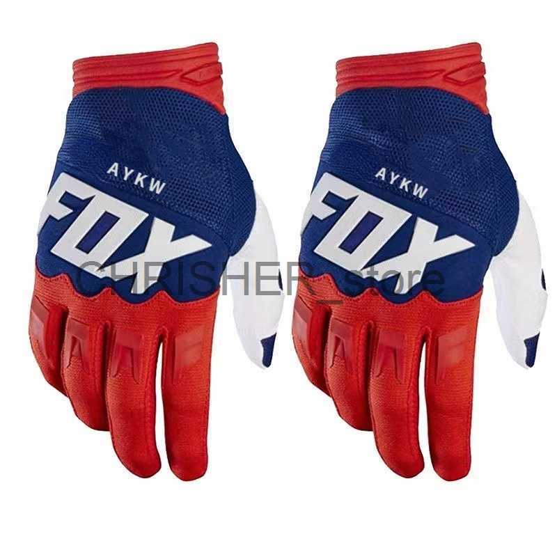 Image of Cycling Gloves 2023 Bicycle Gloves ATV MTB BMX Off Road Motorcycle Gloves Mountain Bike Bicycle Gloves Motocross Bike Racing For Fox Gloves x0726