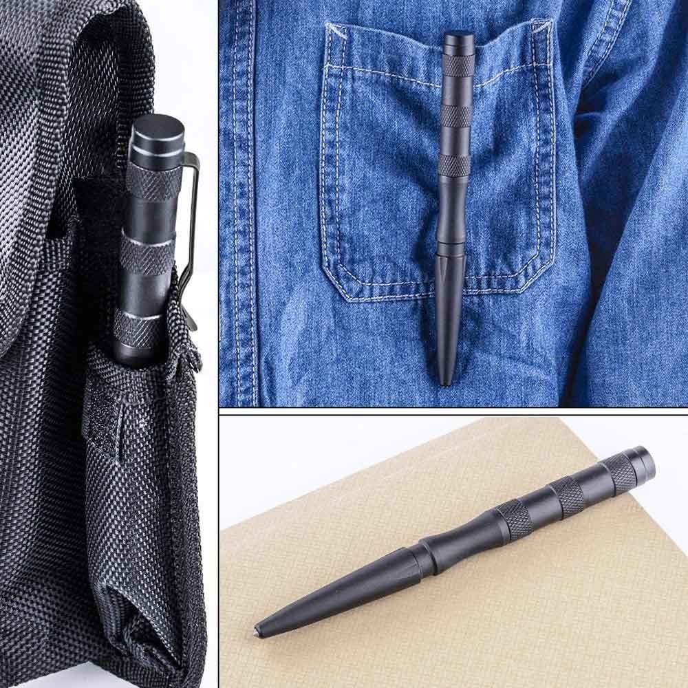 Ballpoint Pens Tactical Pen 4pcs Self Defense Supplies Simple Package Tungsten Steel Security Protection Personal Defense Tool Defence EDC gift 230727