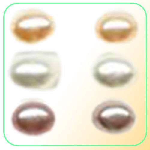 50Pairslot Pearl Earring Silver Nail Stud For DIY Craft Fashion Jewelry Gift Mix color W1