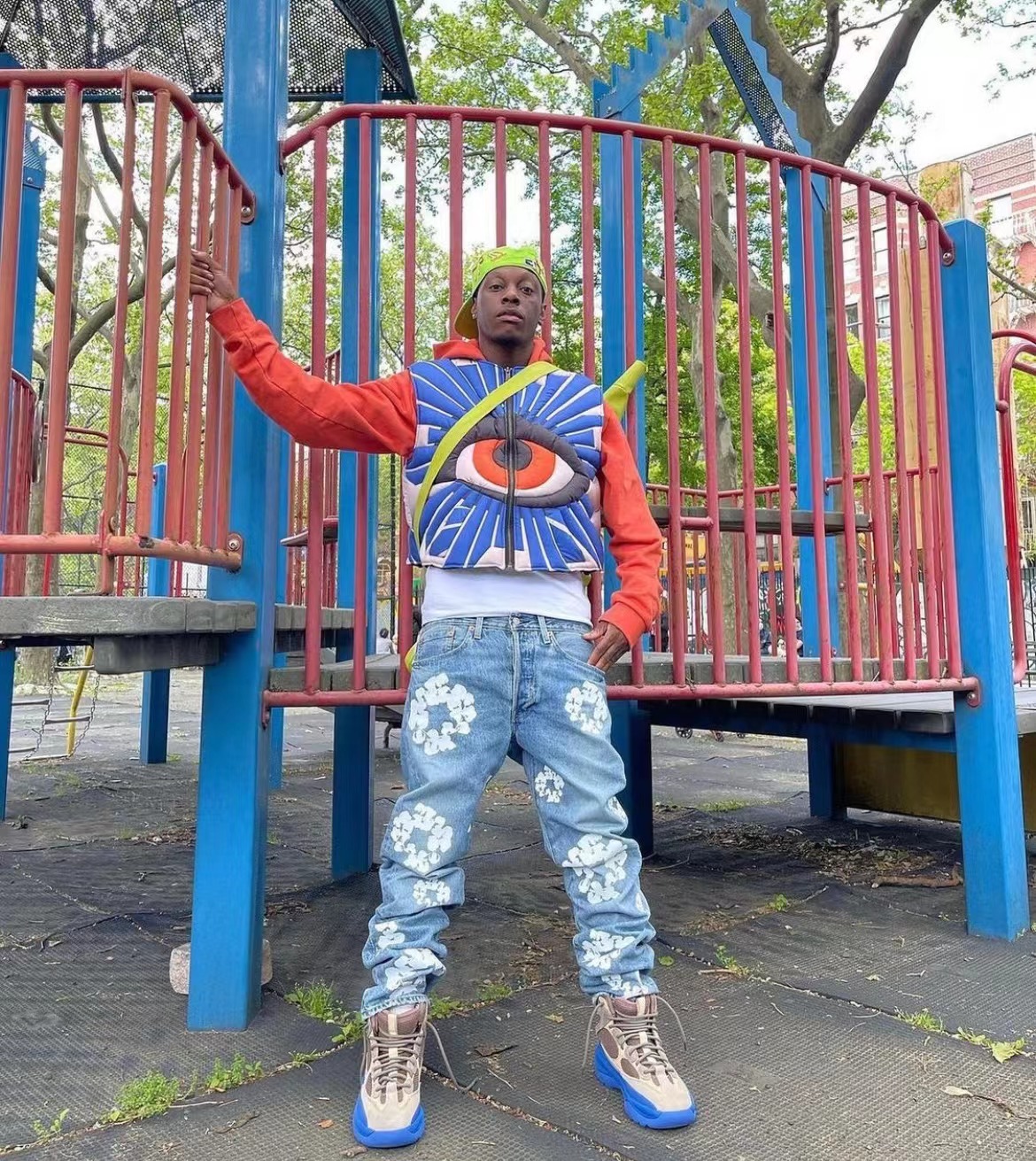 High Street Original Martine Rose Men Washed Jackets Slim Fit Short Jackets Hourse of Errors Loose Jackets Patched Women Coat