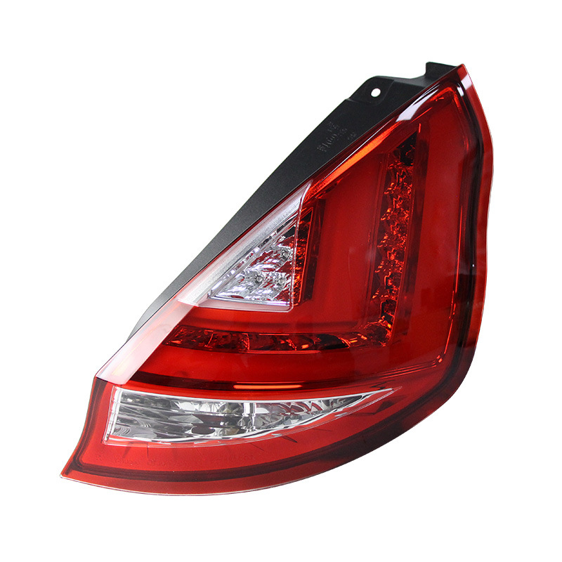 Full LED Taillight For Ford Fiesta 2009-20 15 LED Driving Lights Brake Turn Signals Taillights Assembly Smoked Black