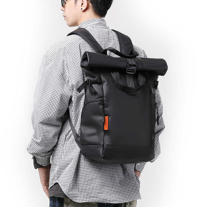 Men's Backpack Fashion Light Business Computer Backpack Large Capacity Waterproof Travel Bag Backpack 230715