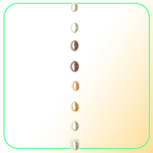 50Pairslot Pearl Earring Silver Nail Stud For DIY Craft Fashion Jewelry Gift Mix color W1