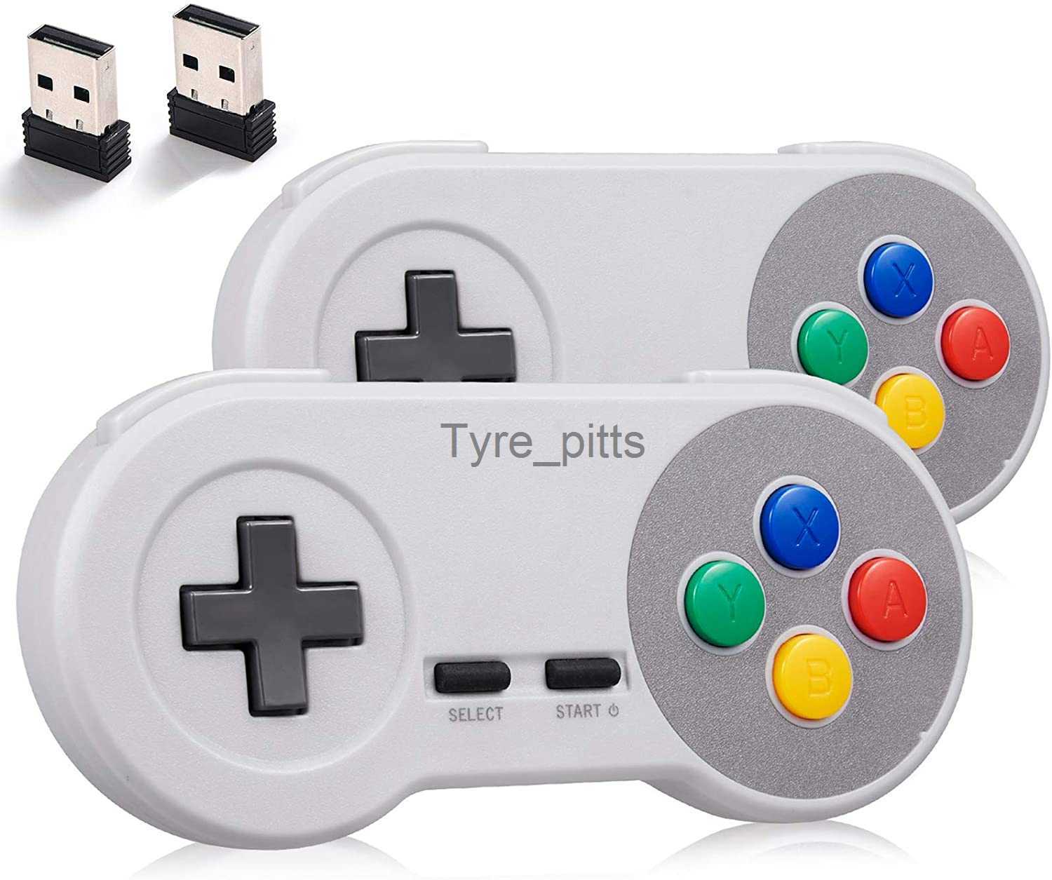 Game Controllers Joysticks Wireless Gamepad 2.4GHz remote controller USB joystick Console for SNES/NES Games for Windows 10/8/7 PC Raspberry Pi 3 Retr