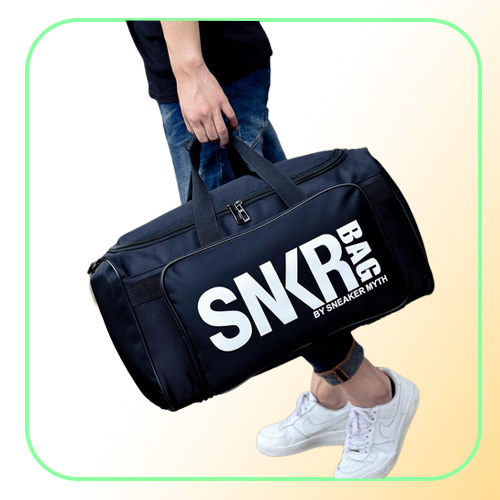 Sports Training Gym Men Fiess Durable Travel Shoulder Handbag Duffle Sneakers Storage Bag Sport Shoes Bags Tot3412188