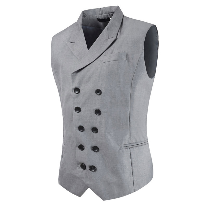Mens Vests Suit Vest Men Formal Dress Male Fitness Sleeveless Jacket Wedding Waistcoat Clothes Tops 230726