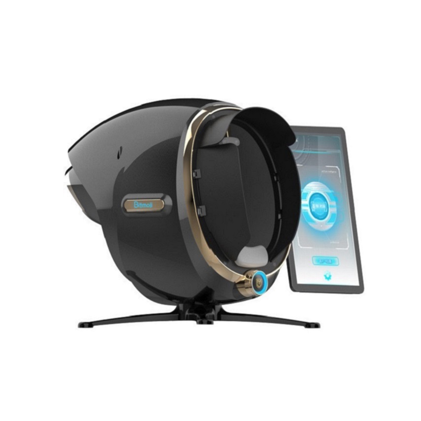 2024 Factory Price 3D Intelligent Dermascope Skin Test Machine, Professional Skin Analyzer for Accurate Scanning & Analysis of Skin Health