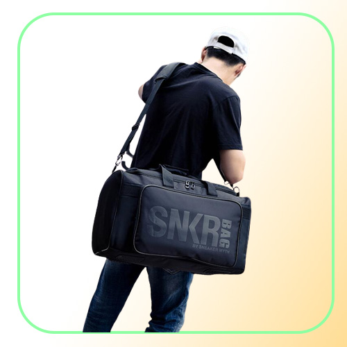 Sports Training Gym Men Fiess Durable Travel Shoulder Handbag Duffle Sneakers Storage Bag Sport Shoes Bags Tot3412188