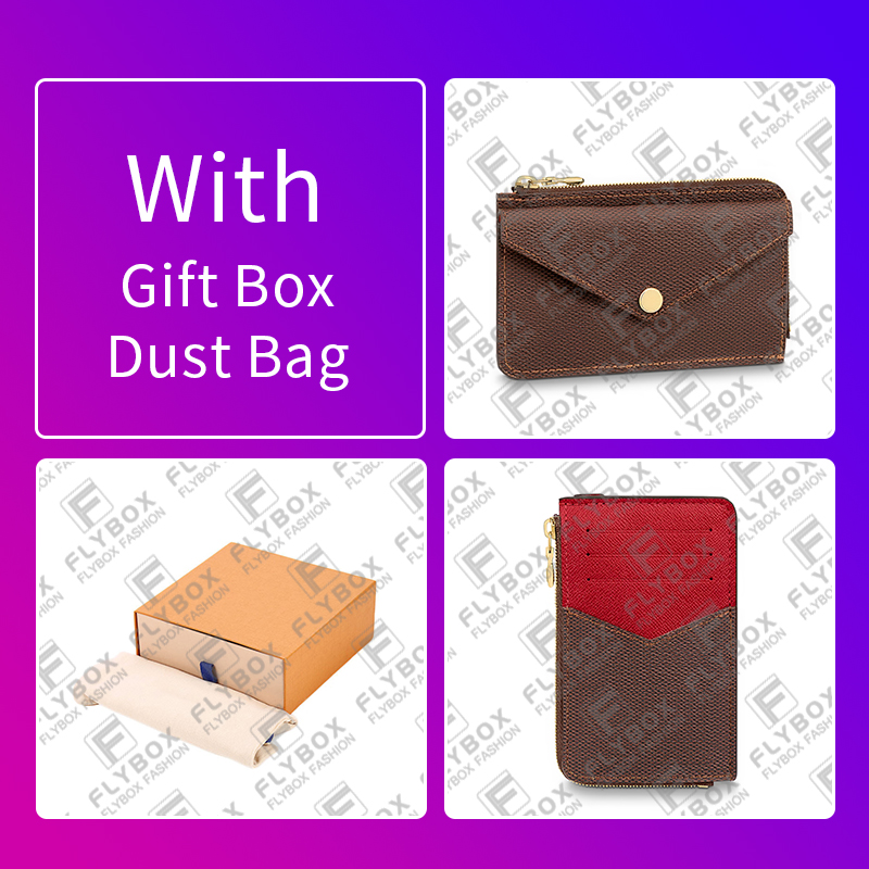 Coin VERSO M81303 M69431 N60405 Wallet Key Pouch N60406 RECTO Purse Credit Card Holder Women Fashion Luxury Designer Business High TOP 5A Purse M69420 M69421 465