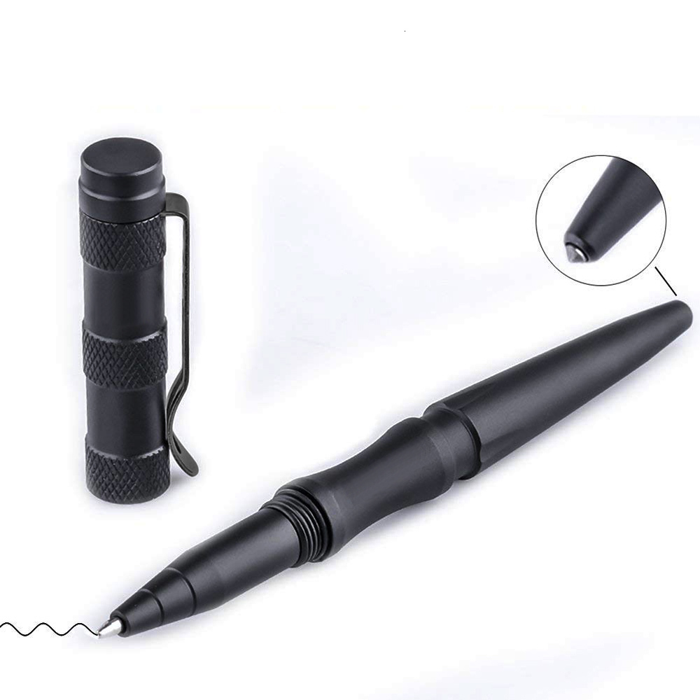 Ballpoint Pens Tactical Pen 4pcs Self Defense Supplies Simple Package Tungsten Steel Security Protection Personal Defense Tool Defence EDC gift 230727