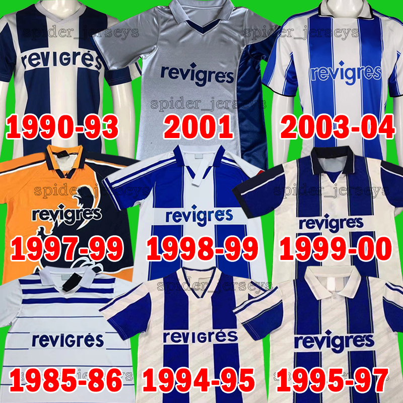 2003 04 FC Portos Retro soccer jerseys Dragon 2001 2000 Home Away MACIEL McCARTHY DERLEI 1999 98 97 95 94 93 CARVALHO MANICHE DECO 85 86 Football Shirts Men Uniforms