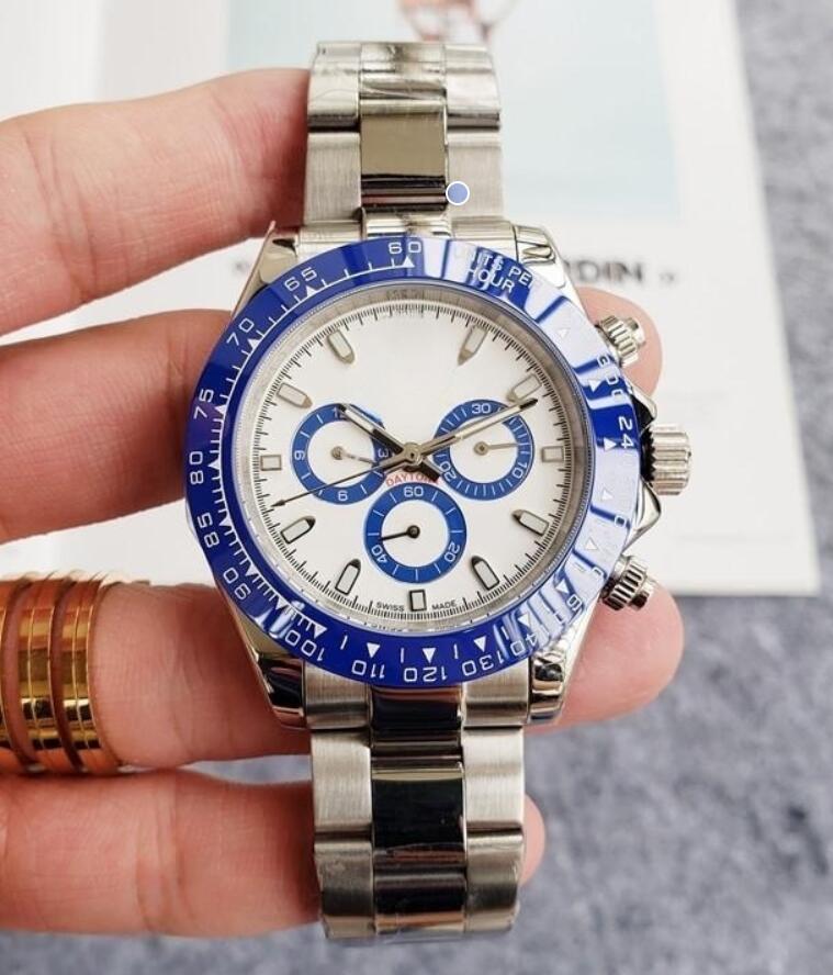 Designer Mens womens Day Date Watch Automatic Mechanical Movement multifunction Wristwatches Designers Men Watches Stainless Steel Strap Montre de luxe