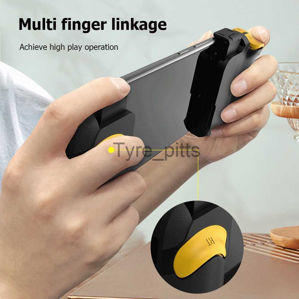 Game Controllers Joysticks Deformable Smart Phone Gamepad for PUBG Android iOS Game Bluetooth-Compatible Wireless Controller Accessories x0727