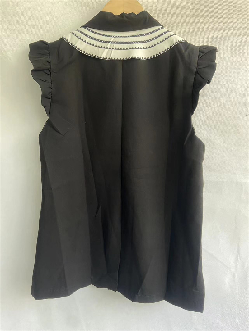 Women's Tanks Camis Elegant Vests Jackets for Women Korean Coat Casual Fashion Waistcoat Sweet Ruffles Tanks Chalecos Para Mujer Y2k Tops 230726