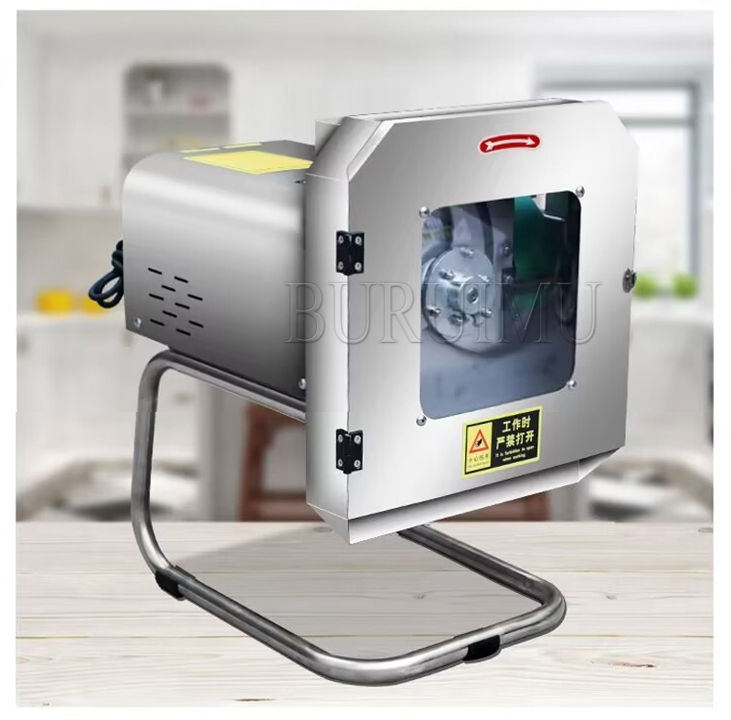 Stainless Steel Electric Vegetables Cutter Ginger Garlic Onion Potato Carrot Cucumber Shredder Slicing Machine