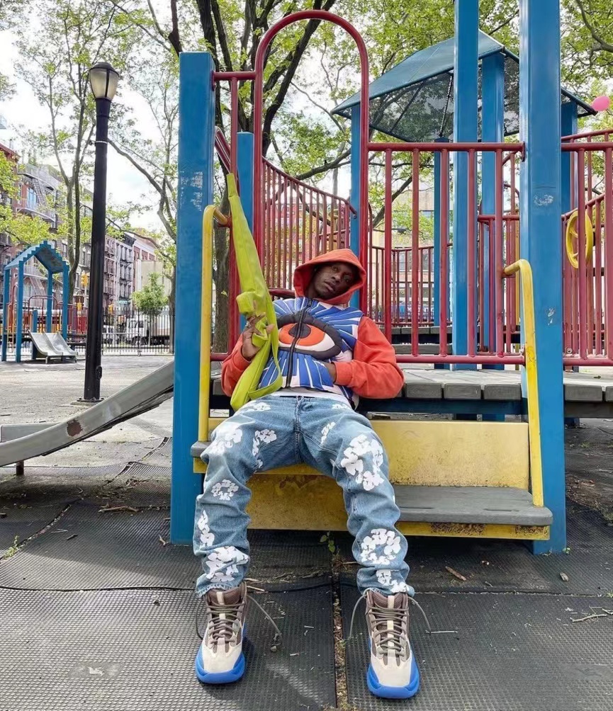 High Street Original Martine Rose Men Washed Jackets Slim Fit Short Jackets Hourse of Errors Loose Jackets Patched Women Coat