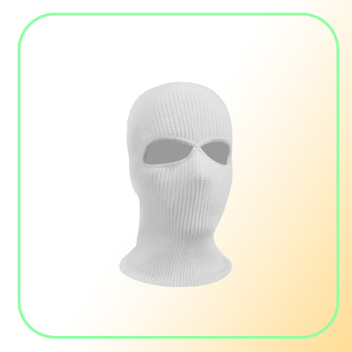 New Army Tactical Winter Warm Ski Cycling 2 Hole Balaclava Hood Cap Full Face Mask260s