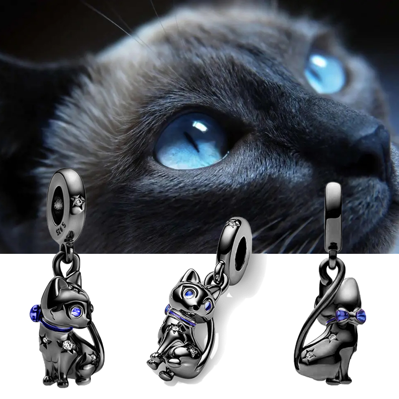 925 Sterling Silver New Charms Padlock Key Dangle Fit S925 Snake Bracelet Beads For Women Fine Diy Jewelry Gift - view 3