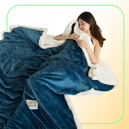 Double Thickening Lamb Cashmere Blanket Sofa Winter Super Warm Cozy Throw Blankets for Office Siesta AirCondition Bedspread2764635