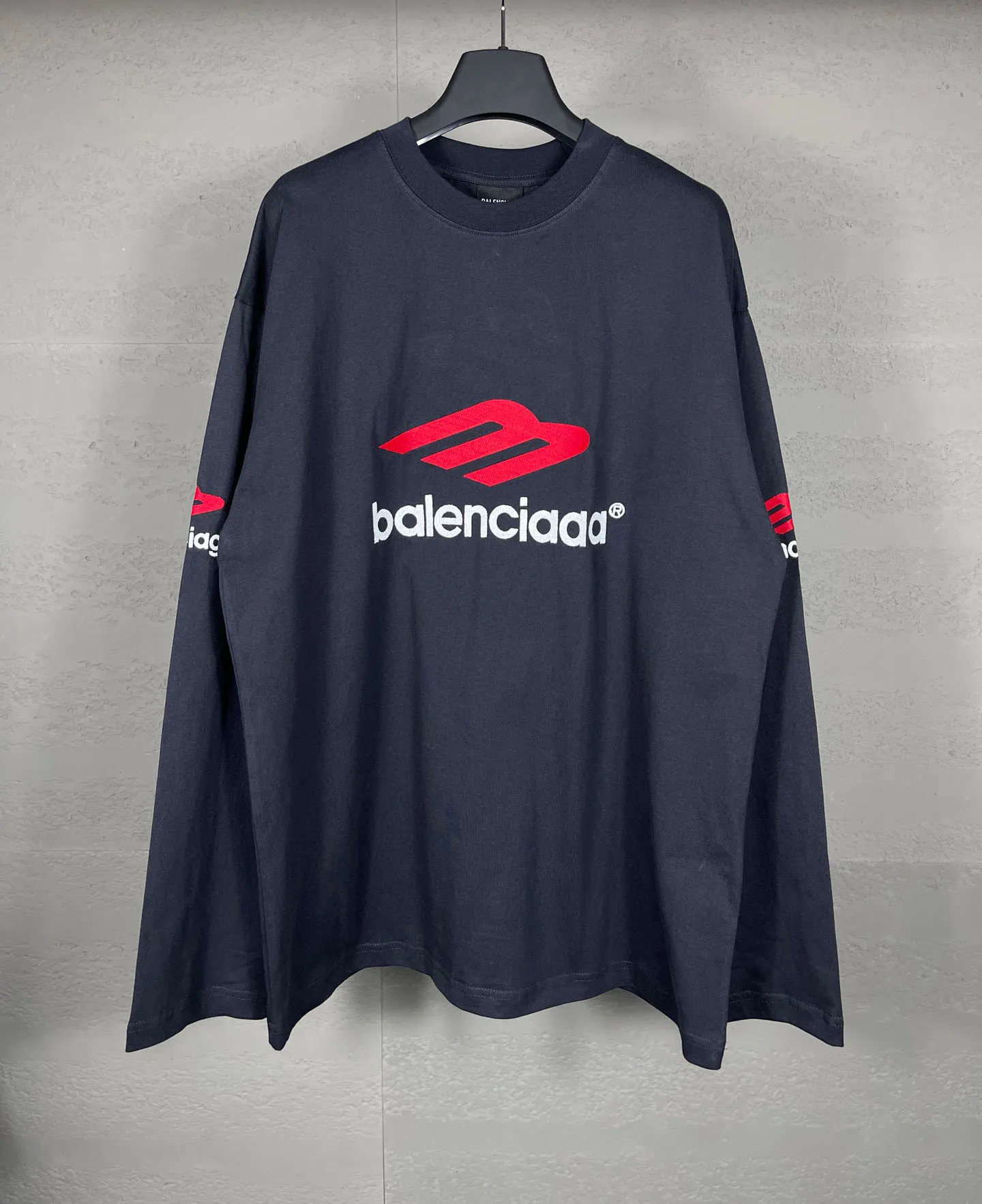 New AOP jacquard letter knitted sweater in autumn / winter 2022acquard knitting machine e Custom jnlarged detail crew neck cotton r3d8e32d