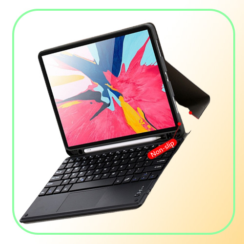 Touch Function Bluetooth Keyboard Cases For Ipad Air4 109 Protective Cover Pro 11 129 Inch Tablet Pen Slot